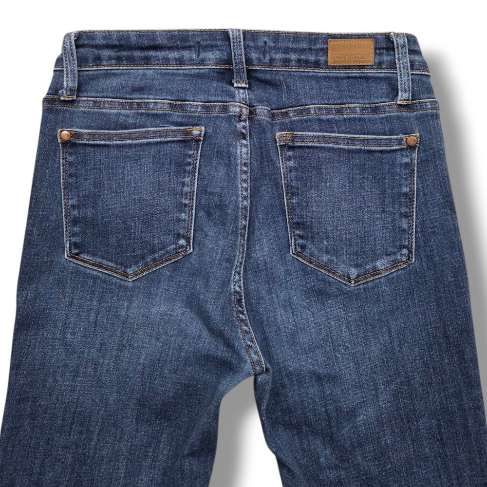 Judy Blue Collins Mid Rise Classic Bootcut Jeans Womens 29 Super Stretch - Picture 6 of 10